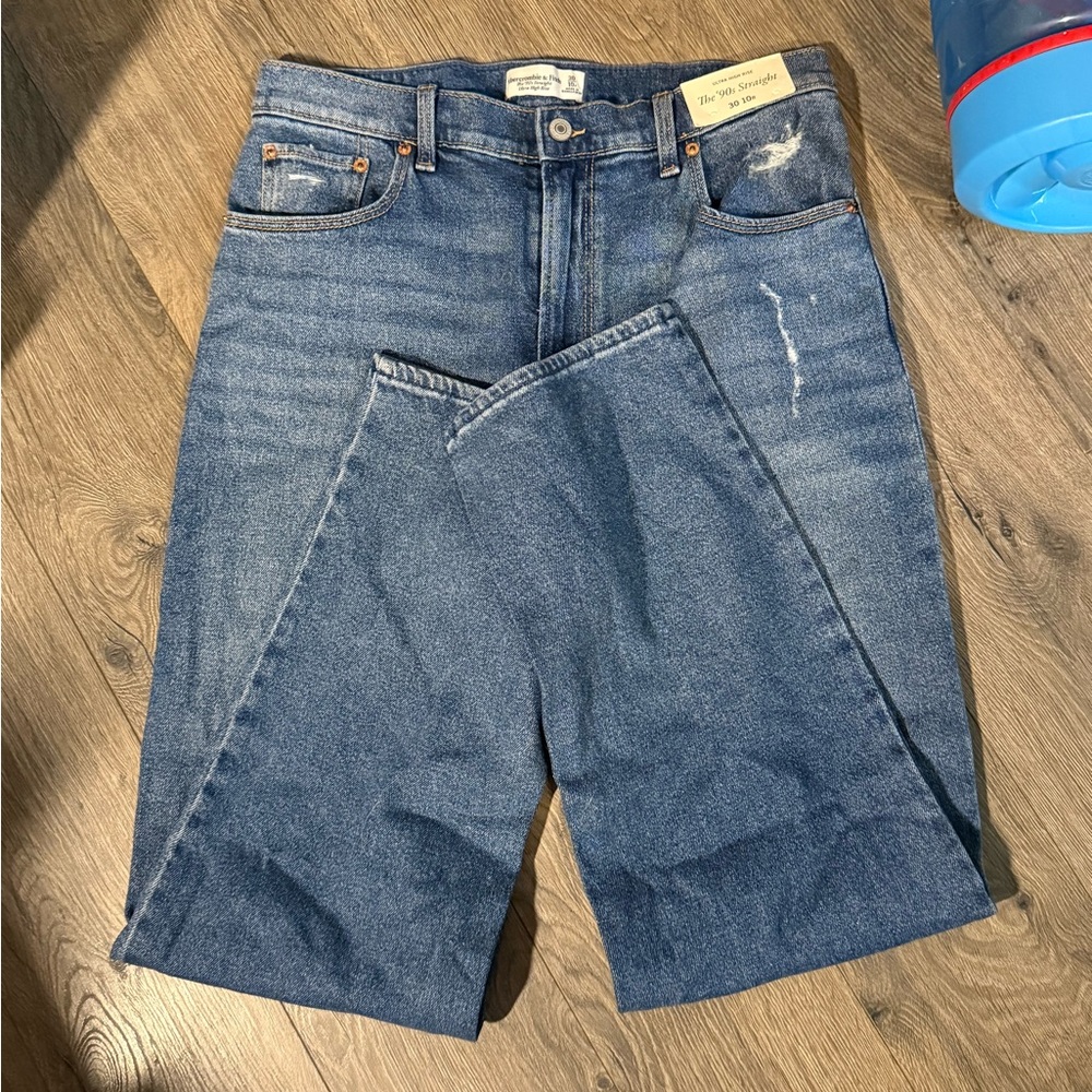 Abercrombie & Fitch Dark Blue Denim